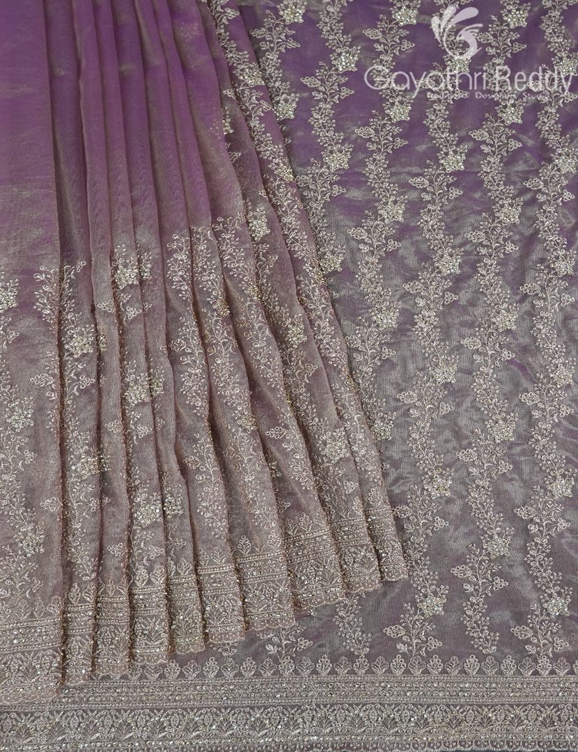 NETTED FANCY SAREE-NF33