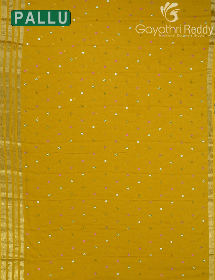 CHIFFON FANCY SAREE-PCF315