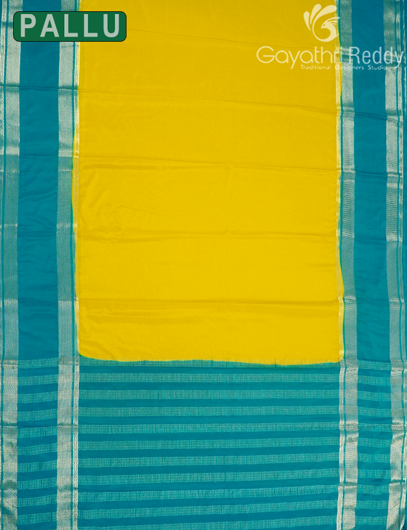 SEMI MYSORE CRAPE SAREE-SMC355