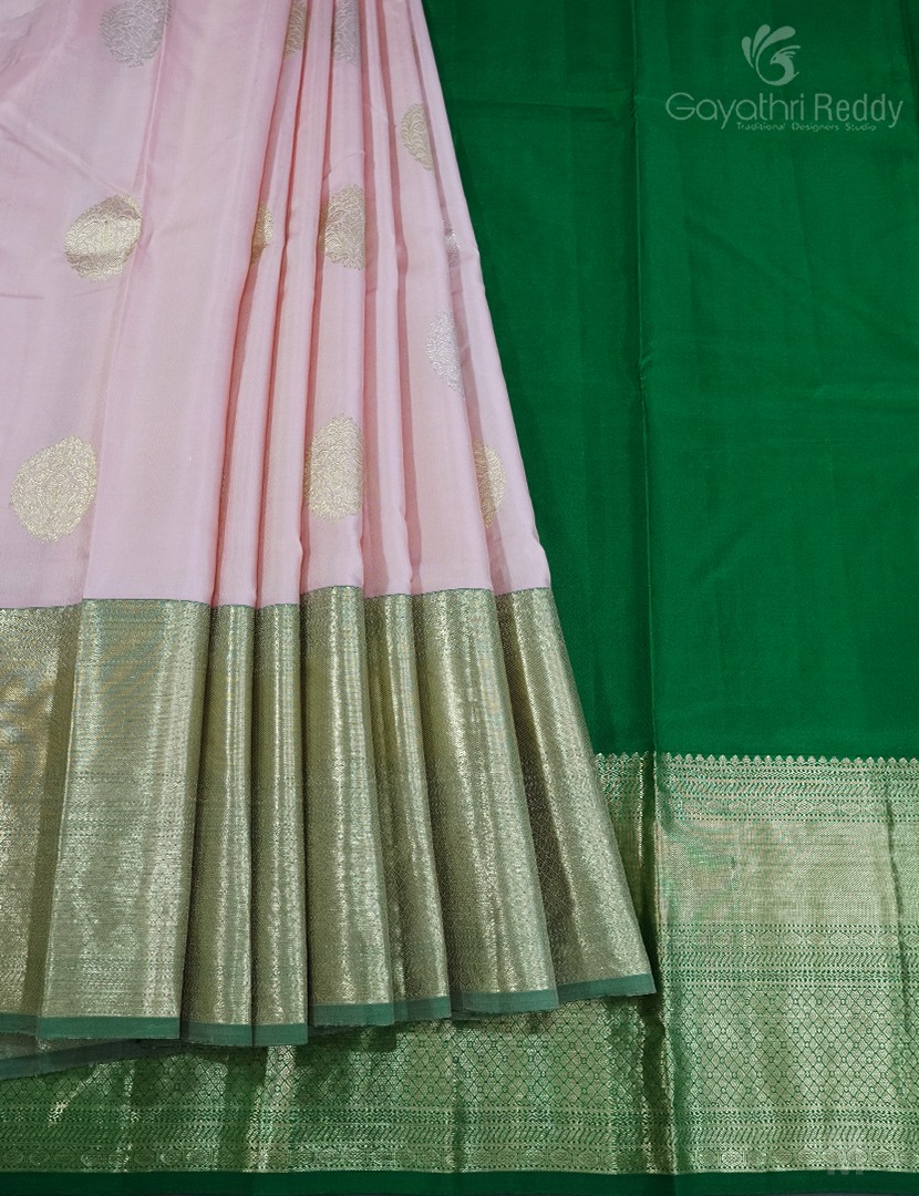 PURE KANCHI PATTU PAVADA(FREE SIZE)-KPL733
