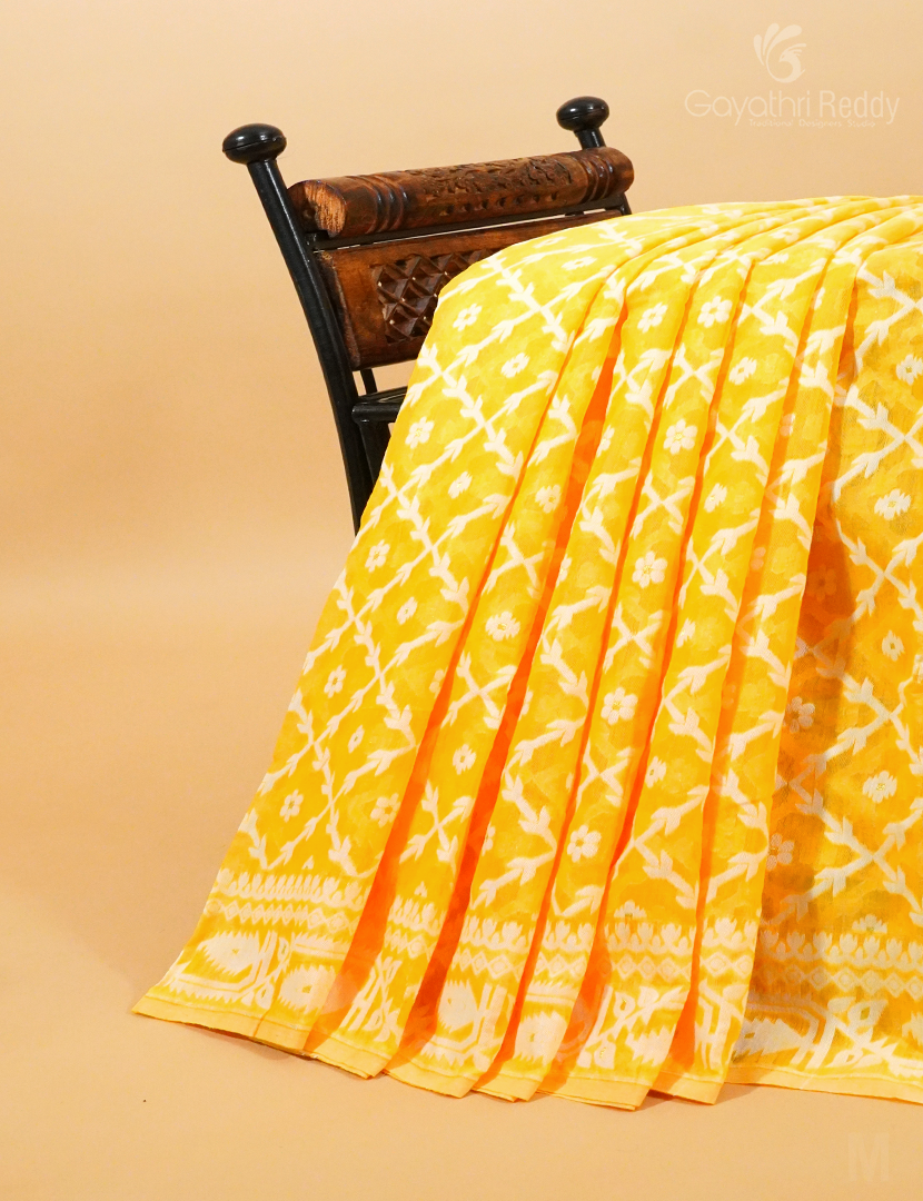 JAMDANI COTTON (WITH OUT BLOUSE)-JMC350