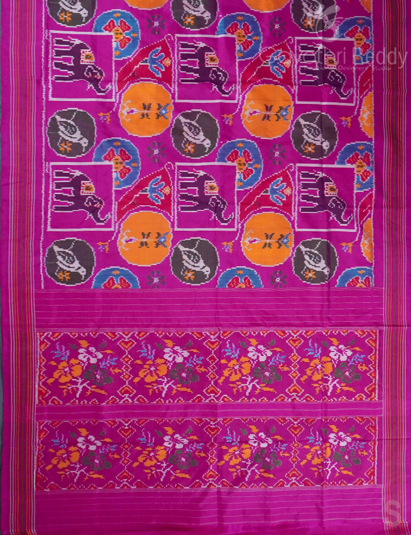 PURE IKKAT PATTU-IP747