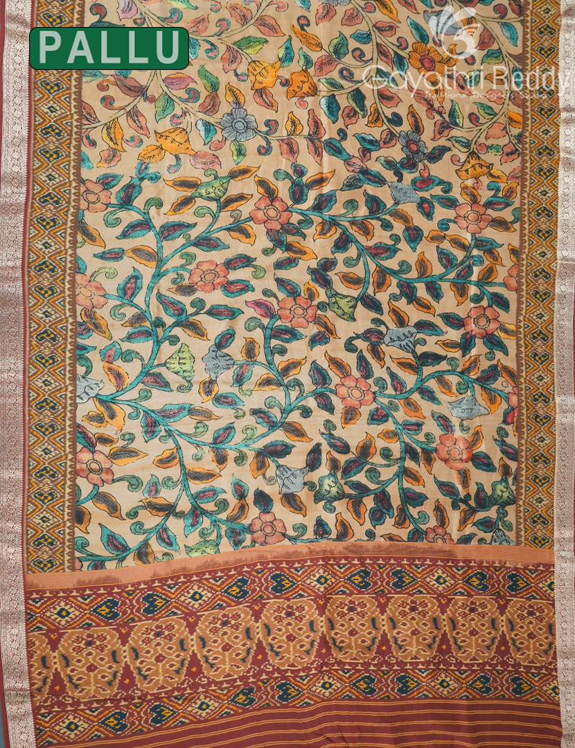 SEMI TUSSAR SAREE-ST1104