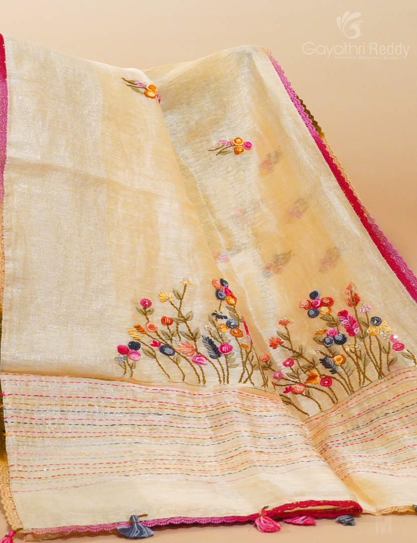 PURE LINEN HANDWORK-PLS111