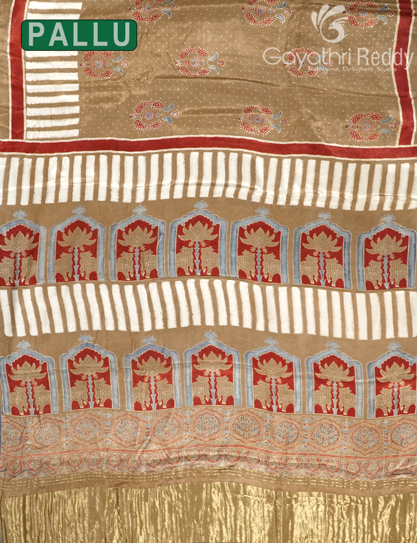 PURE GAJI SILK SAREE -GSS43