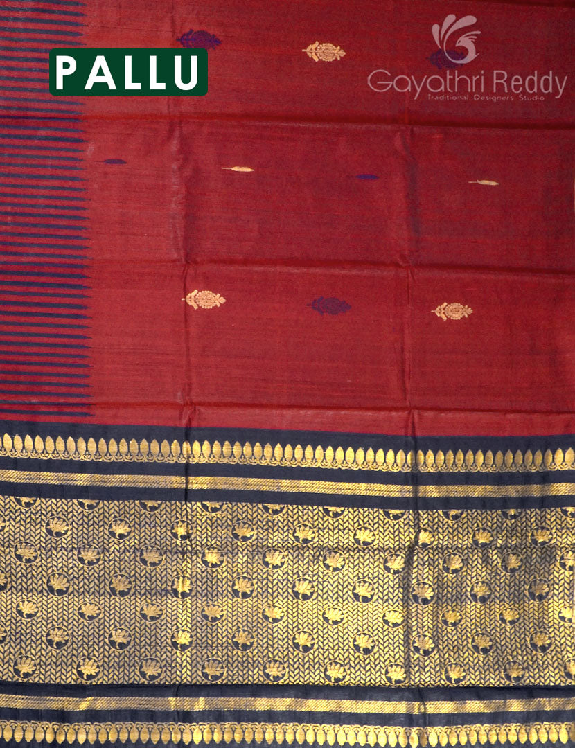 PURE KHADI PATTU SAREE-KHP1308