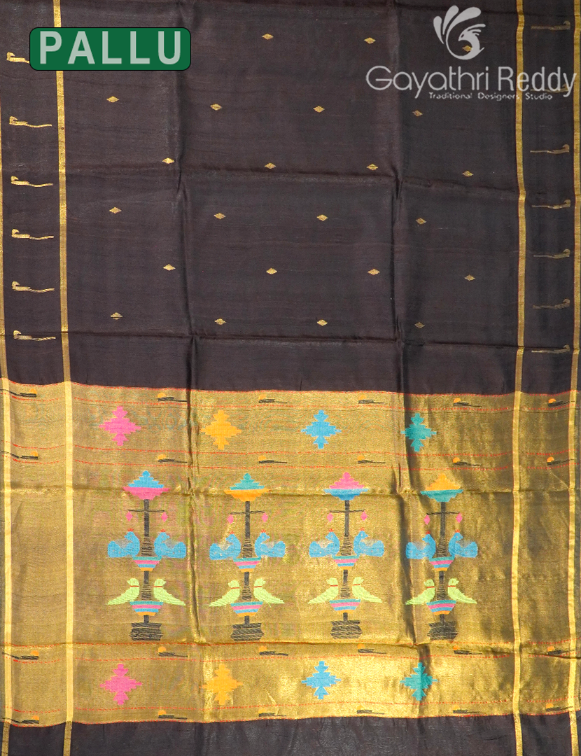 PURE KHADI PATTU SAREE-KHP1279