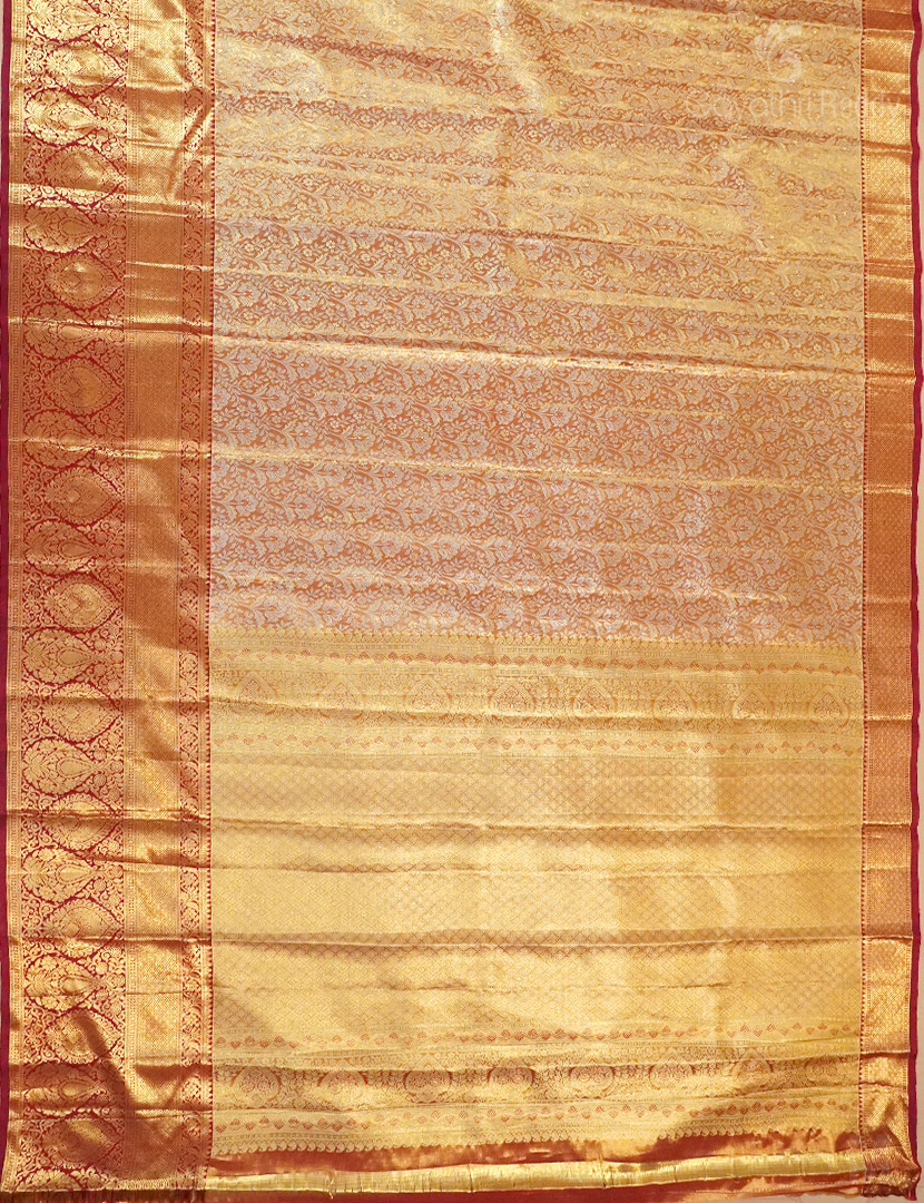PURE KANCHI TISSUE PATTU-KP6949