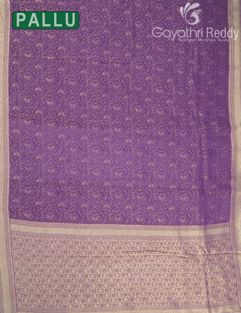 MYSORE CREPE BROCADE SAREE-MCB18