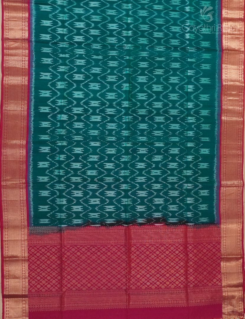 PURE KANCHI IKKAT PATTU-IP645