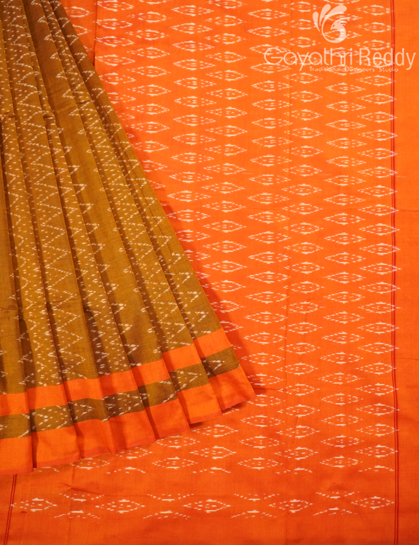 PURE IKKAT COTTON SAREE-IKC1120