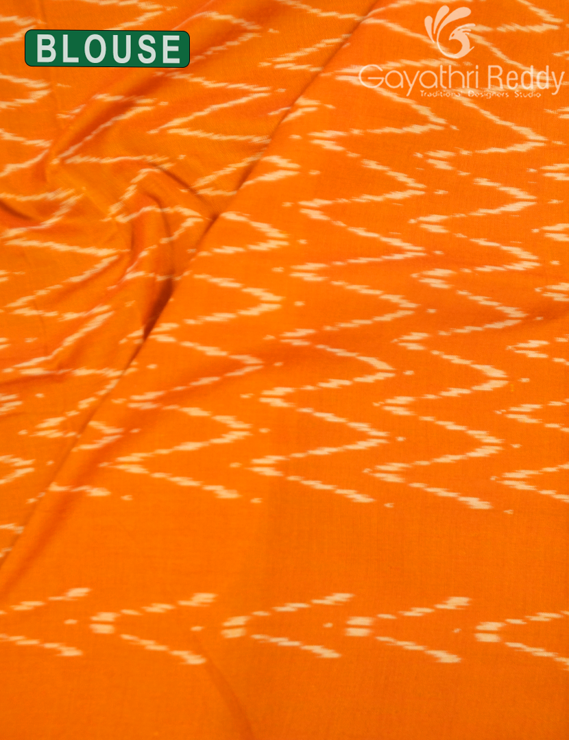 PURE IKKAT COTTON SAREE-IKC1121