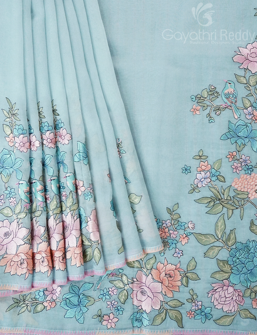 PURE ORGANZA SILK -POF158