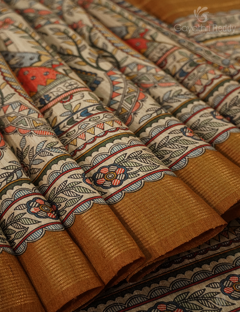 PURE DESI TUSSAR SILK-TS1362