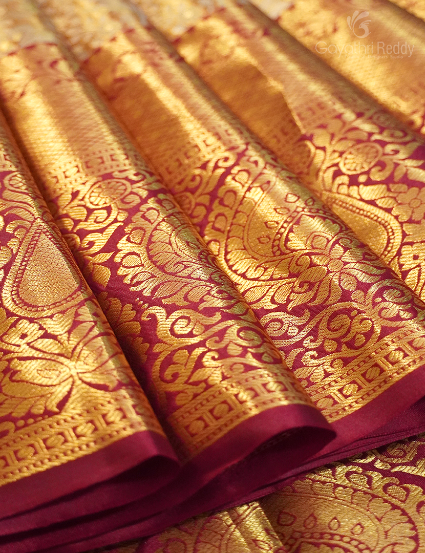 PURE KANCHI TISSUE PATTU-KP6949