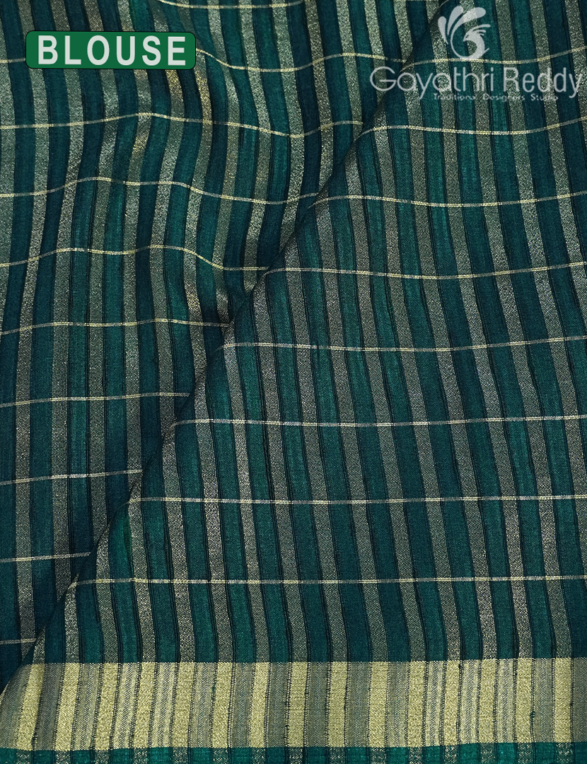 KHADI SILK WORK SAREE-KSW8