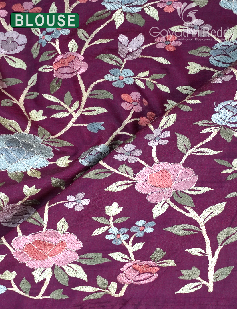 DUPION SILK FANCY SAREE -DSF22