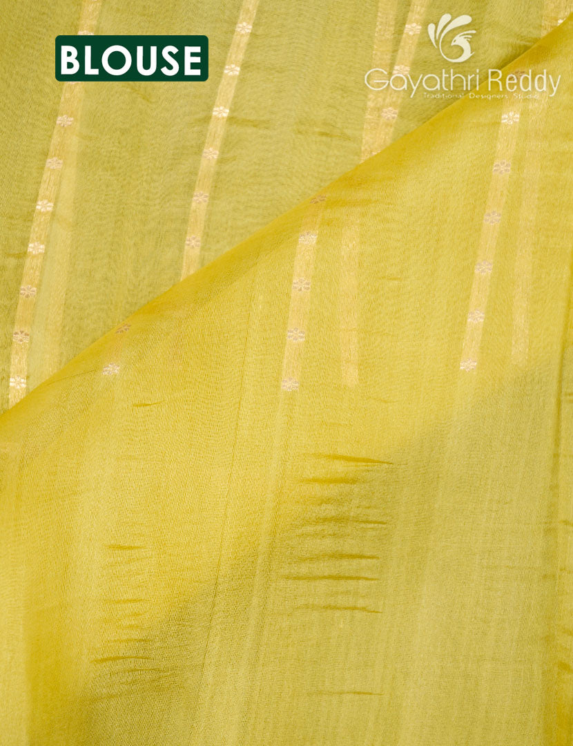 PURE BANARAS KORA SILK-BKS149