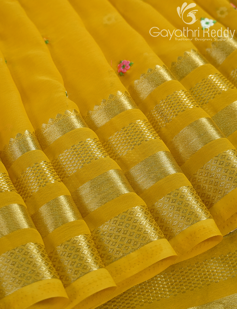 CHIFFON FANCY SAREE-PCF315