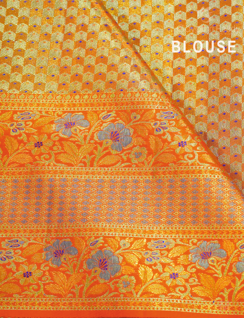 PURE KANCHI PATTU MEENAKARI SAREE-KP7495