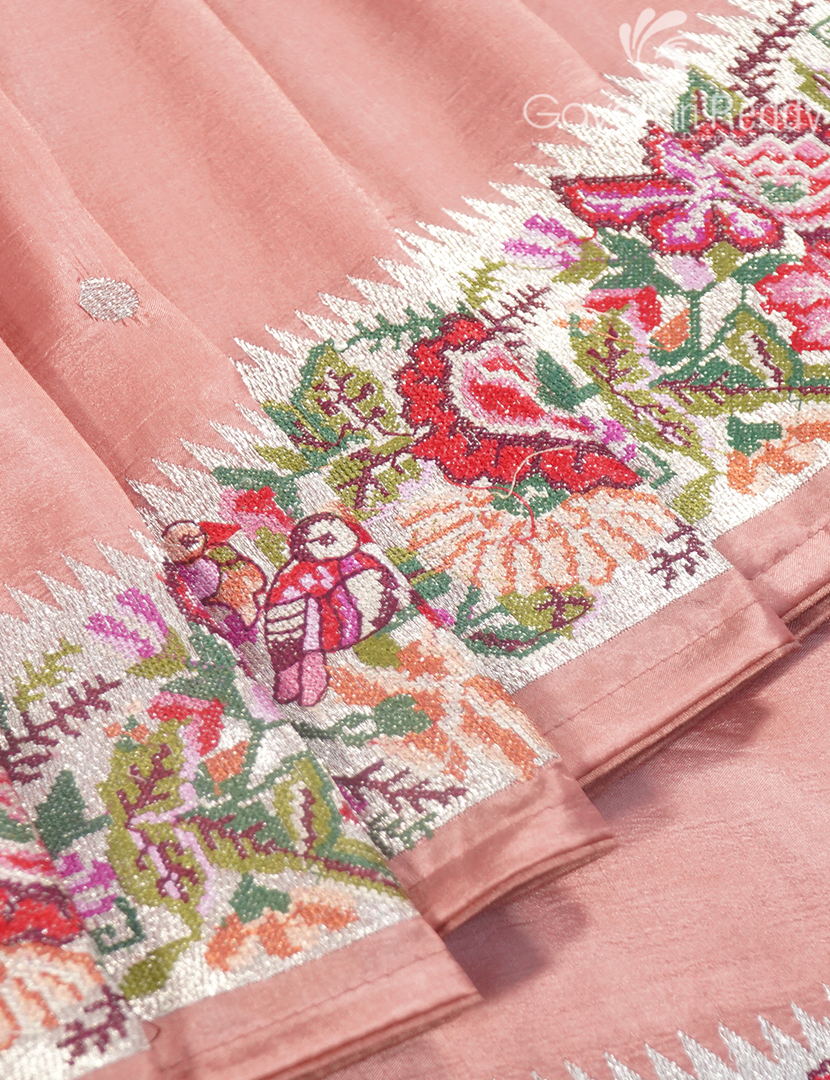 SEMI DUPION SILK SAREE-SDS113