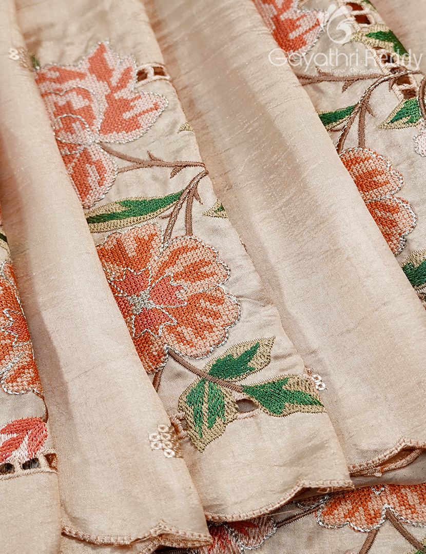 DUPION SILK WORK-DSW8