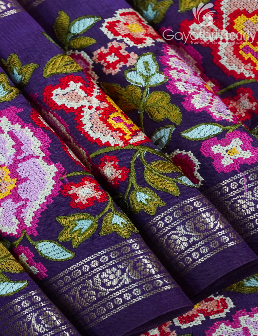 CHINIYA SILK SAREE-CS539