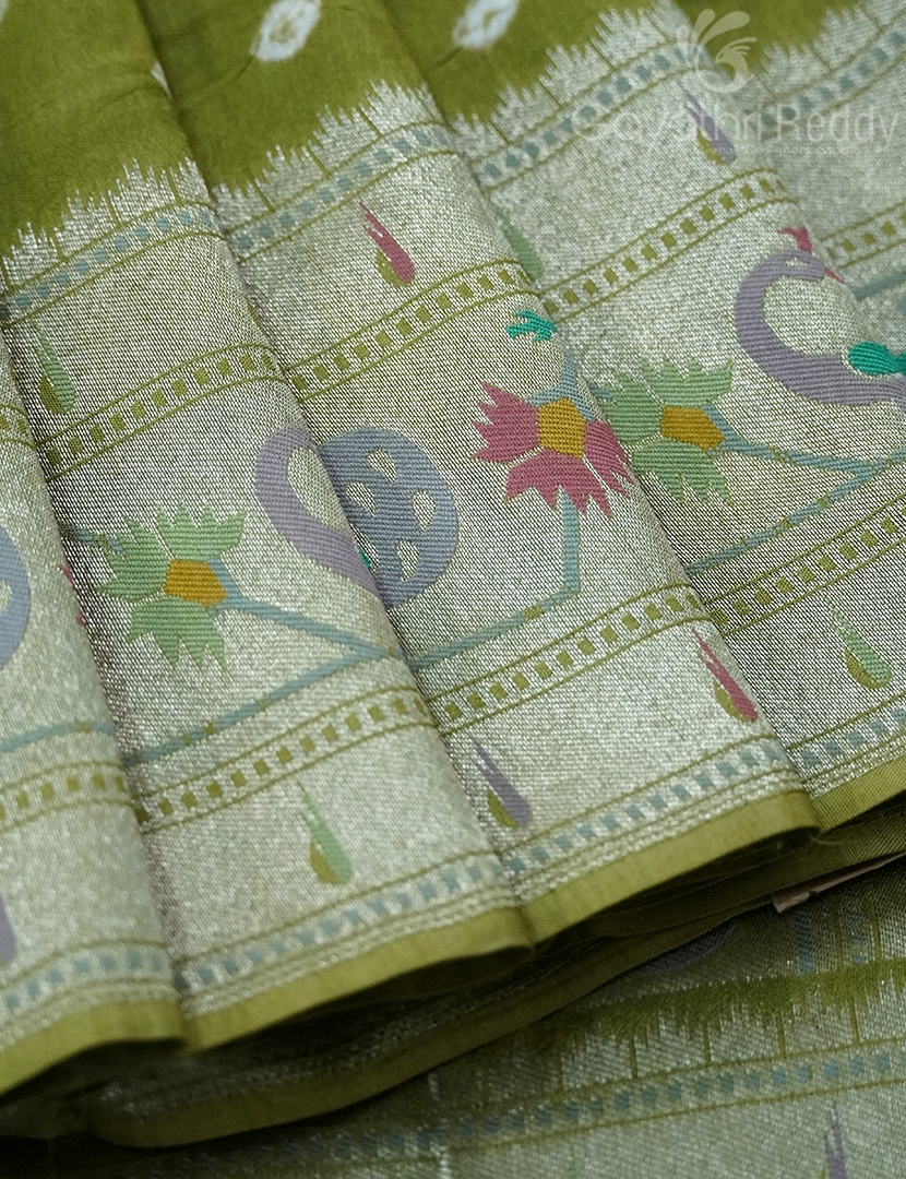 PURE GAJJI SILK BANDHANI-PGB4
