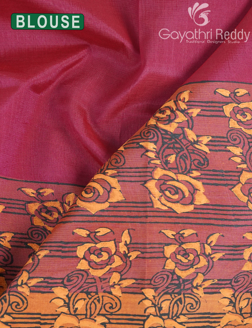 MANGALAGIRI PRINTED SAREE-MP110