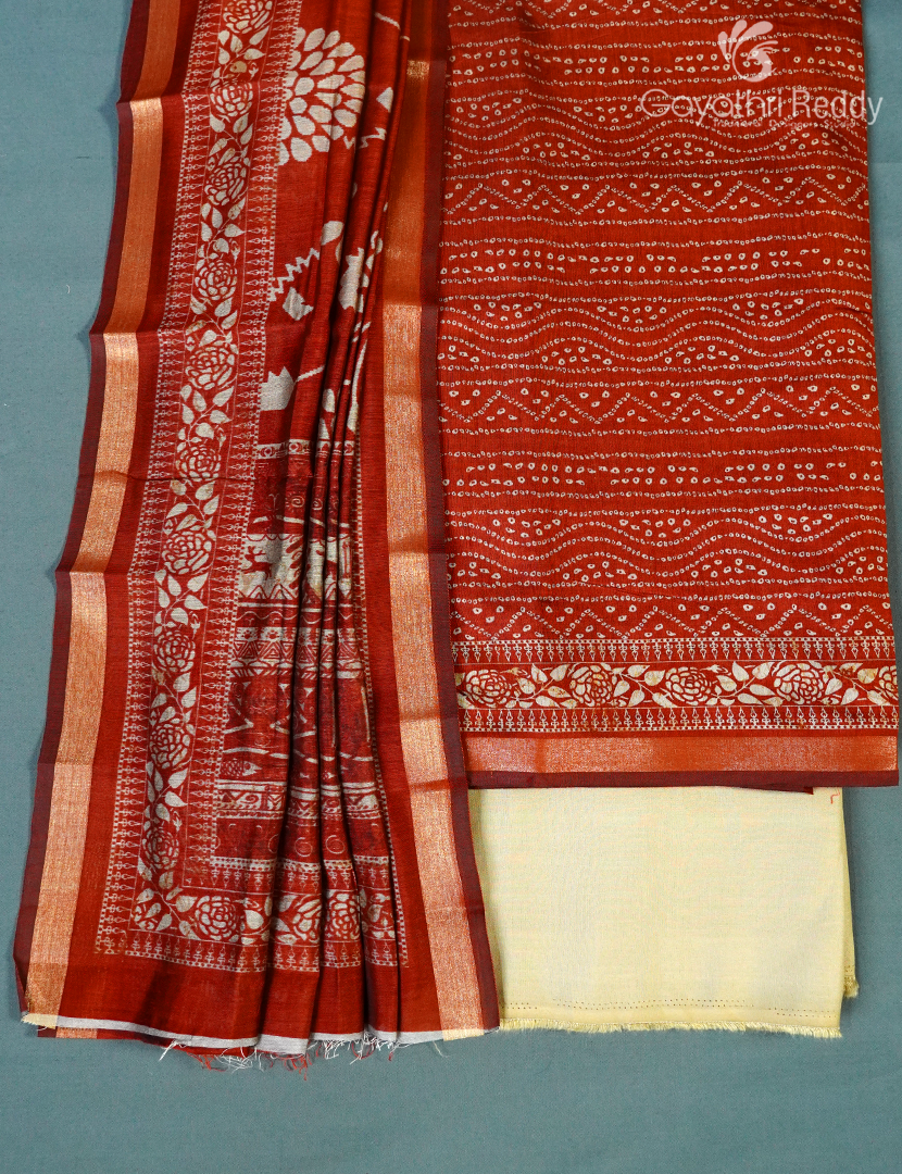 CHANDERI DRESS MATERIAL-CDM3