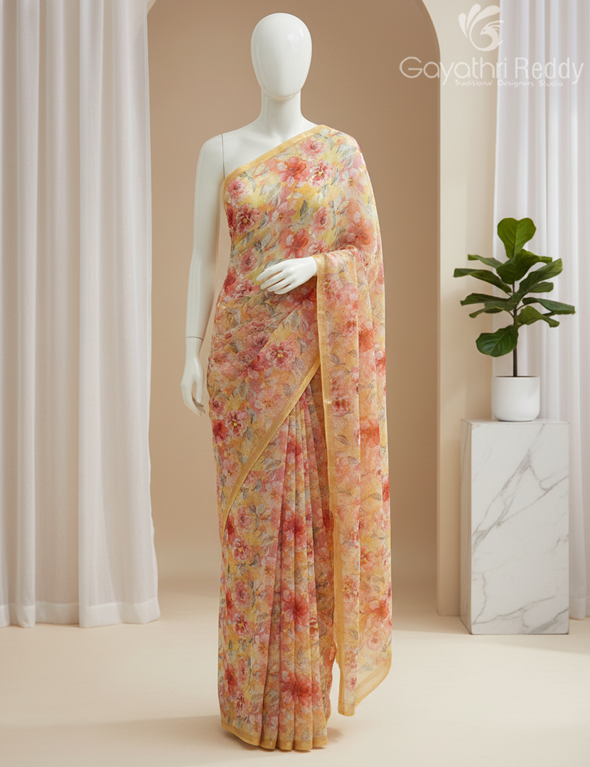 CHIFFON SAREE-SH670