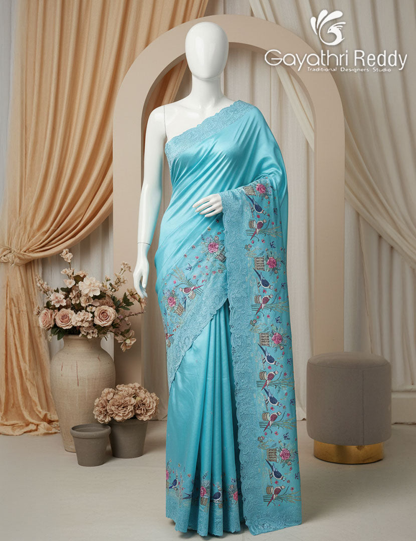 SEMI DUPION SILK SAREE-SDS122
