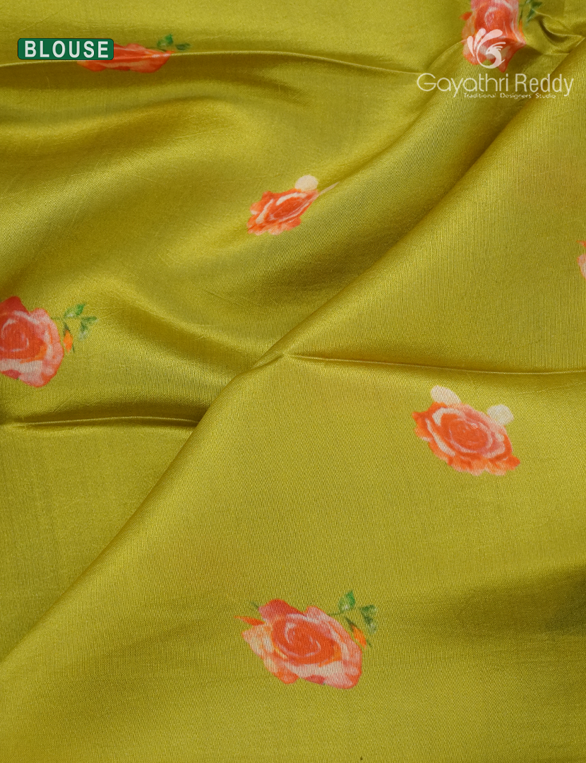 Pure Dupion Digital Print Saree-DS304