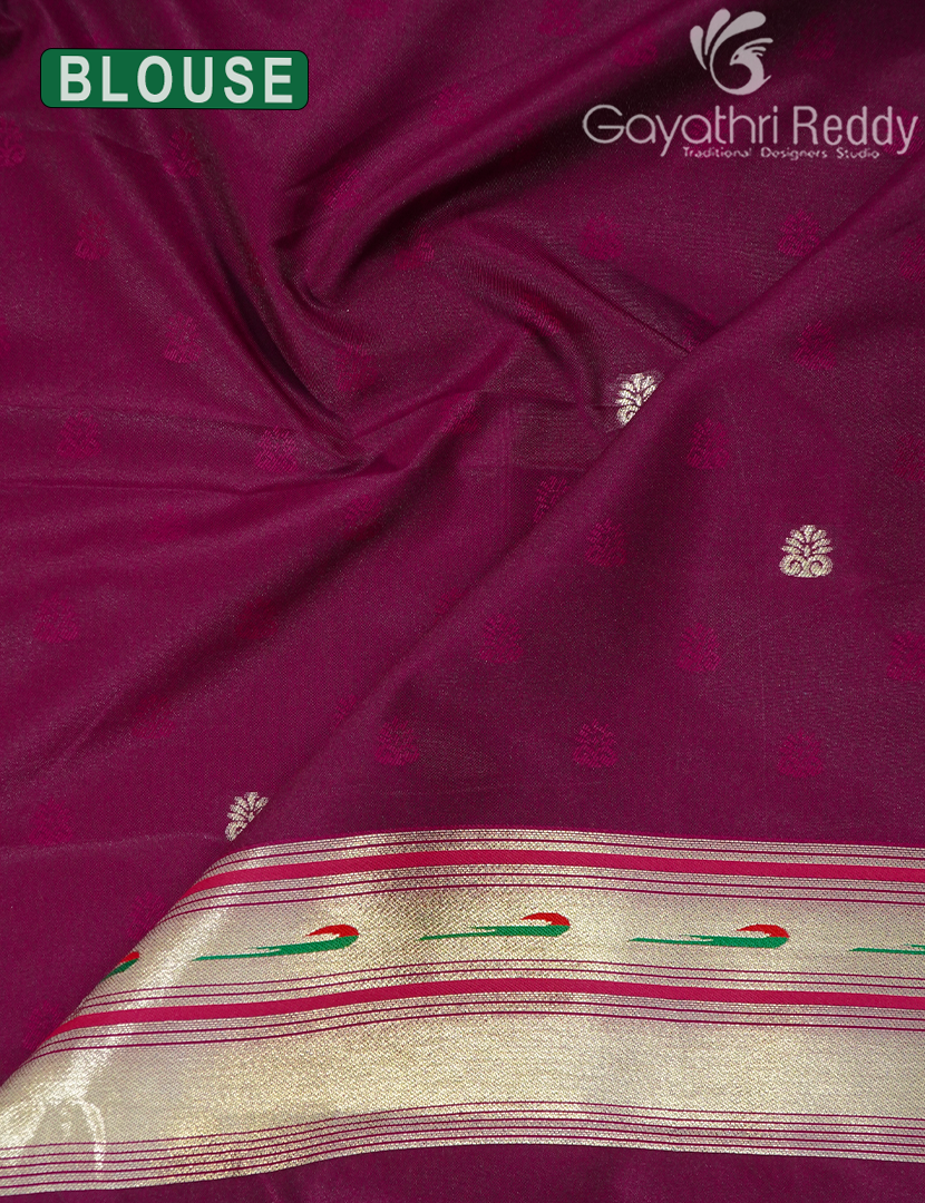 SEMI PAITHANI SAREE-SPS89
