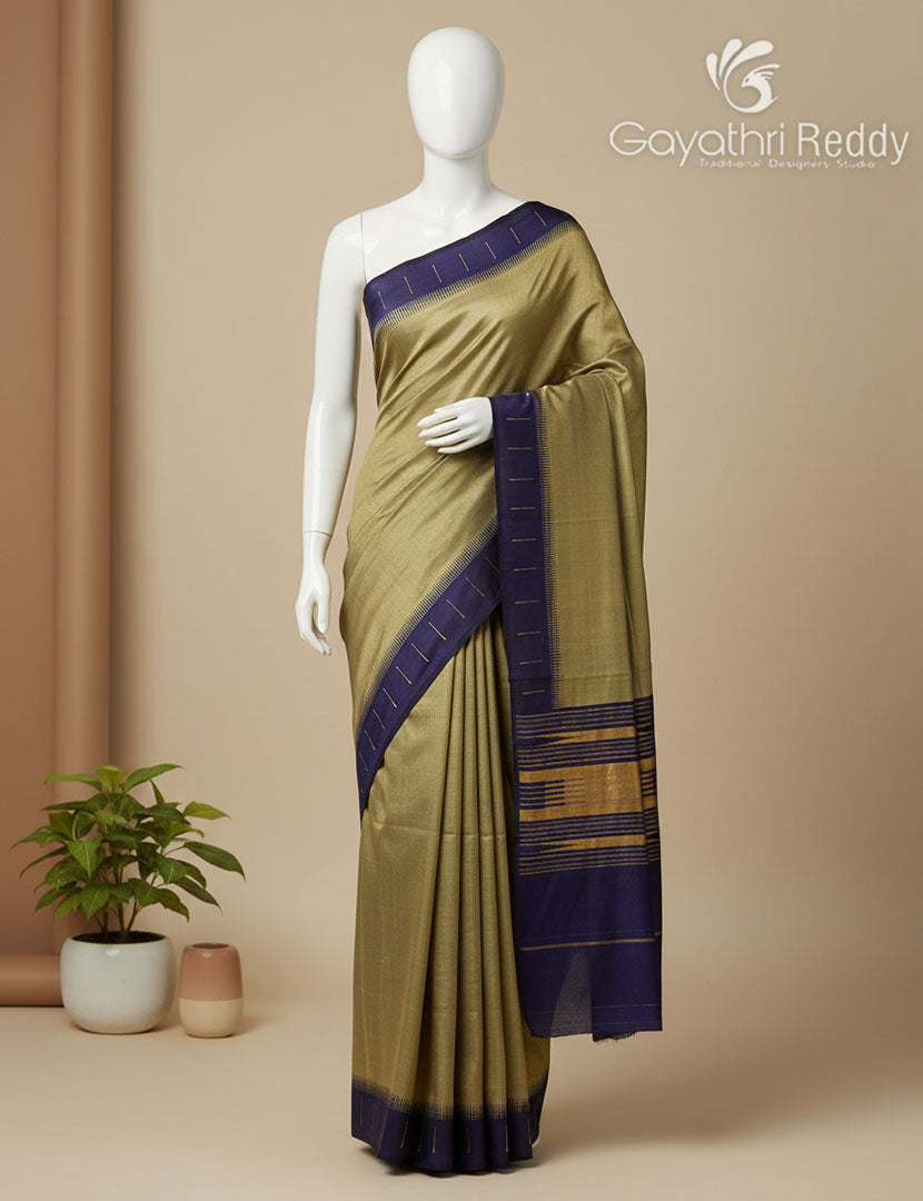 PURE KHADI PATTU SAREE-KHP1239