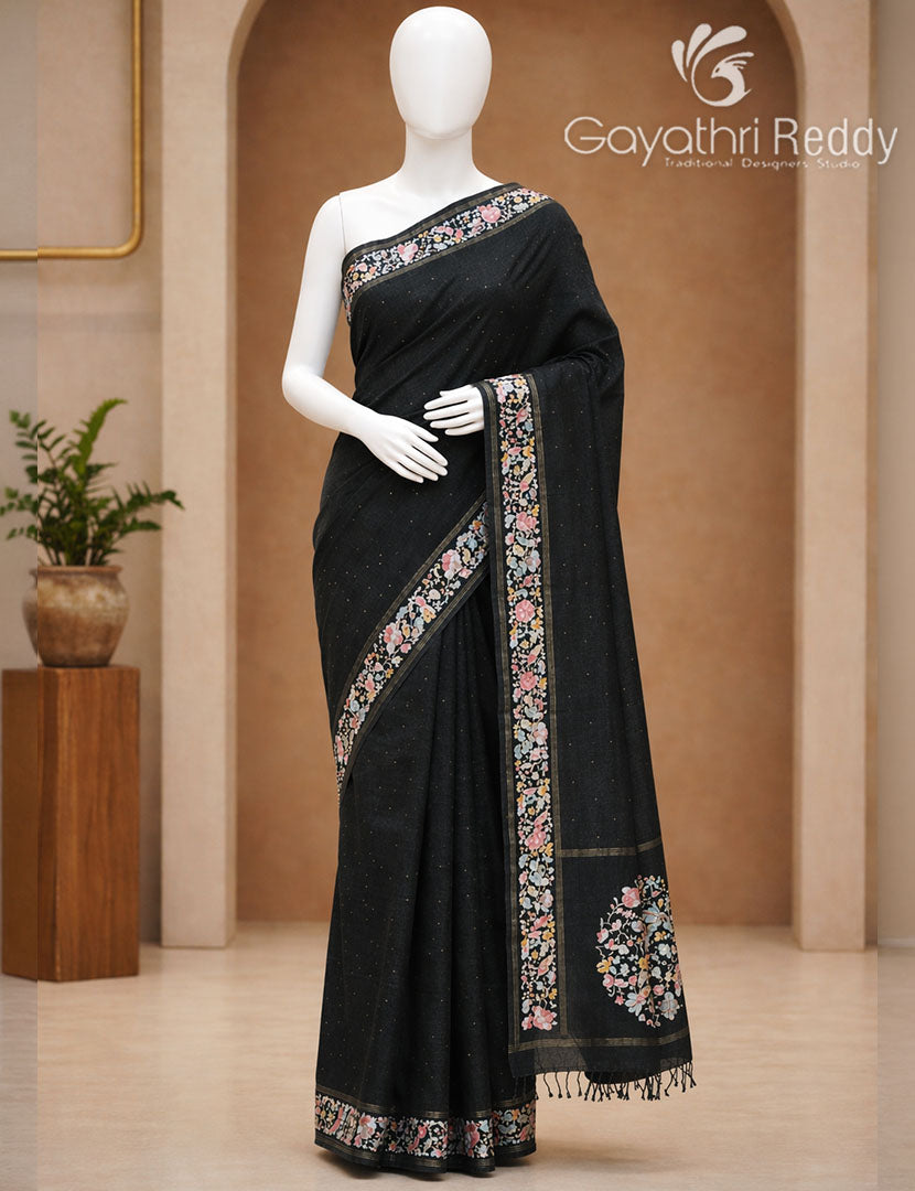 TUSSAR FANCY SAREES-PTF161