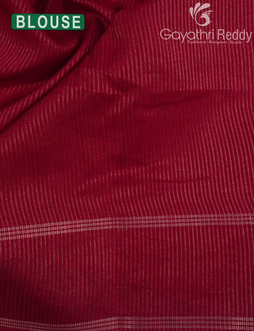 KHADI SILK WORK SAREE-KSW64