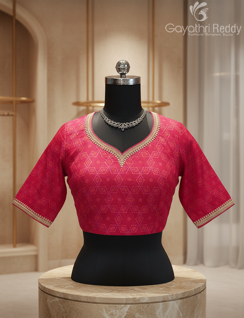 BANARAS FANCY(R.D) BLOUSE SAREE-BFBS1