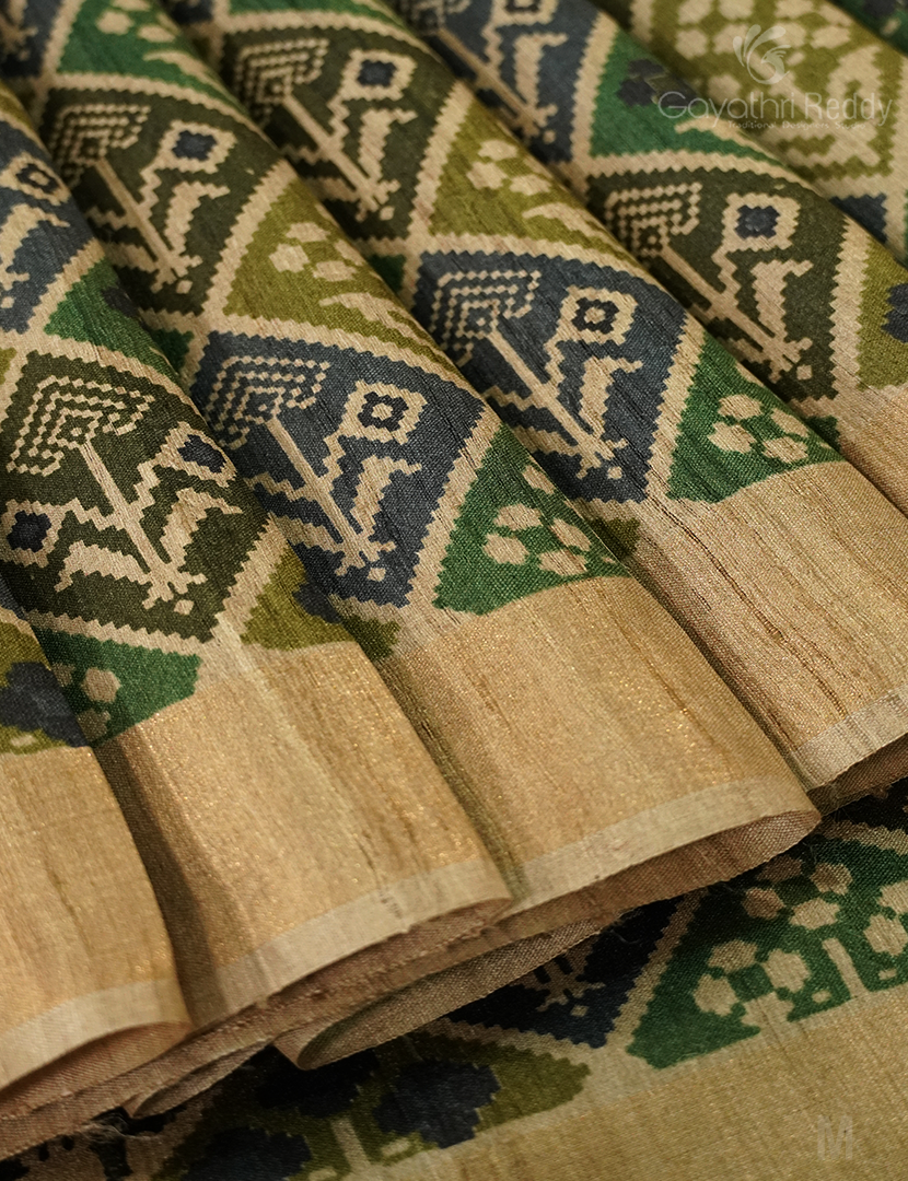 PURE DESI TUSSAR SILK-TS1355