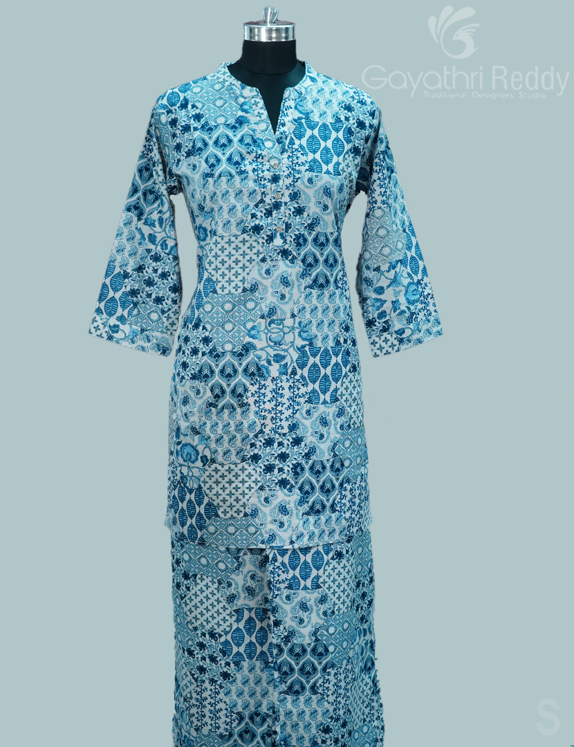 READYMADE DRESS SET(2PC)-KDS1098