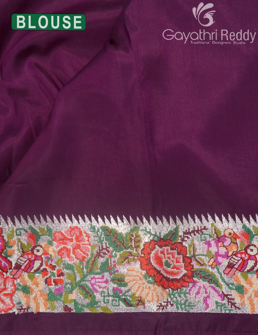 SEMI DUPION SILK SAREE-SDS106