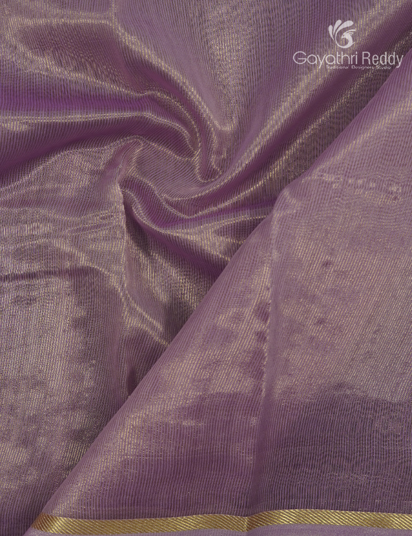 Pure Tissue Saree in Lilac