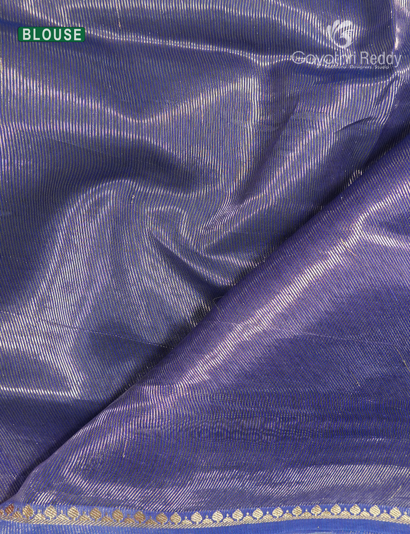 Pure Maheshwari Silk Saree in Pastel Pink and Lavender