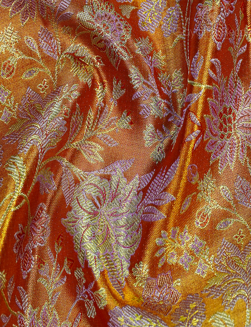 PURE KANCHI PATTU PAVADA(FREE SIZE)-KPL775