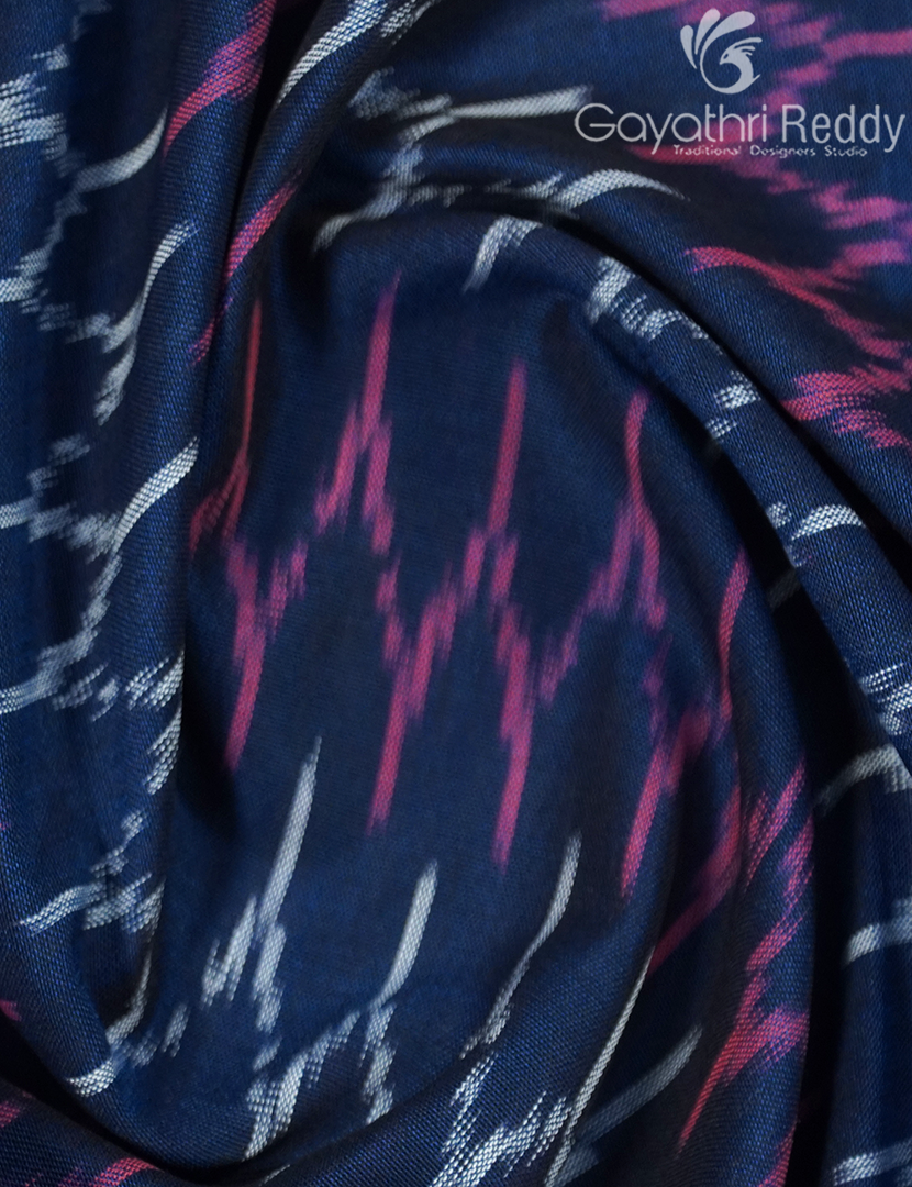 PURE IKKAT COTTON SAREE-IKC1123