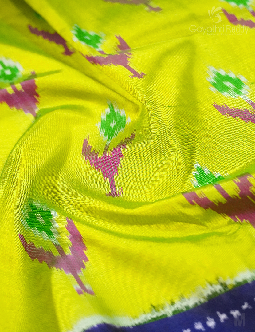 PURE IKKAT PATTU LEHANGA(ZERO SIZE)-IPL97