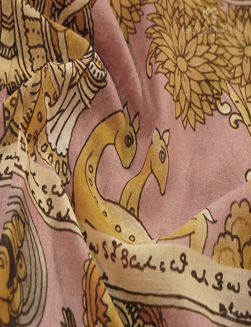 PURE KALAMKARI KHADI COTTON-KKC122