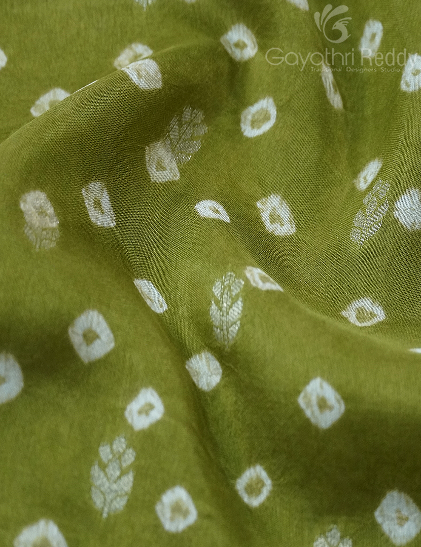 PURE GAJJI SILK BANDHANI-PGB4
