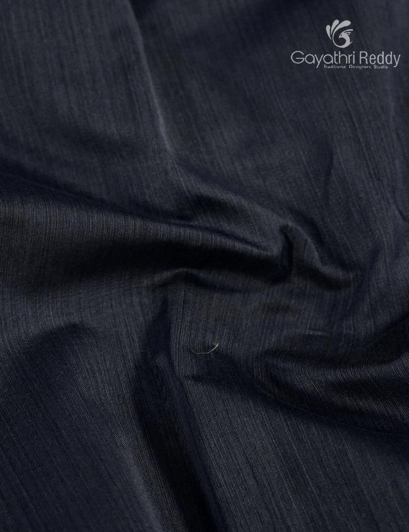 Pure Chanderi Sico Saree in Black