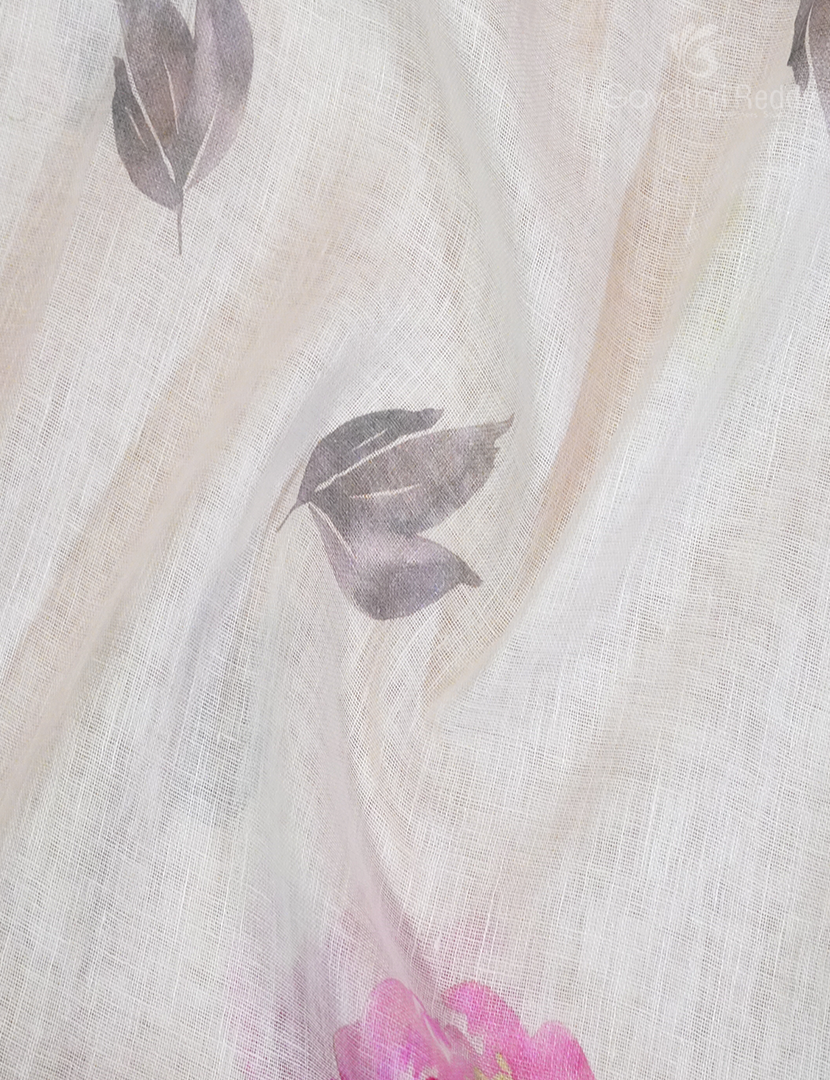 PURE LINEN SAREE-L1311